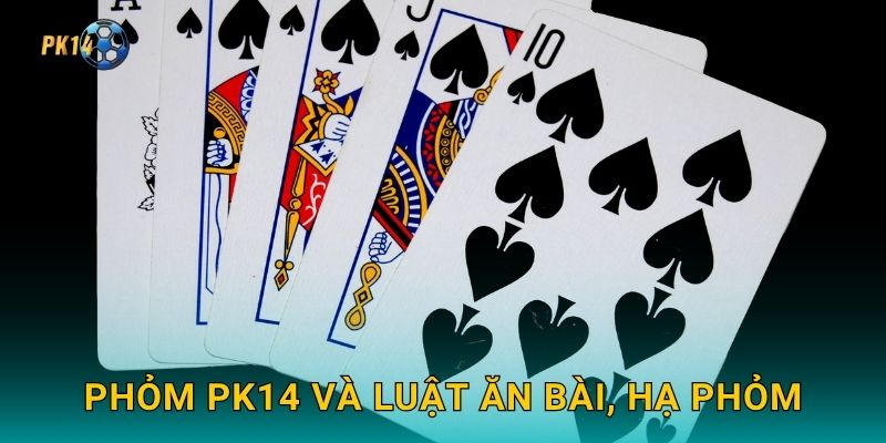 Phỏm – Trải nghiệm trí tuệ truyền thống tại Pk14 2 Phỏm Pk14 và luật ăn bài, hạ phỏm